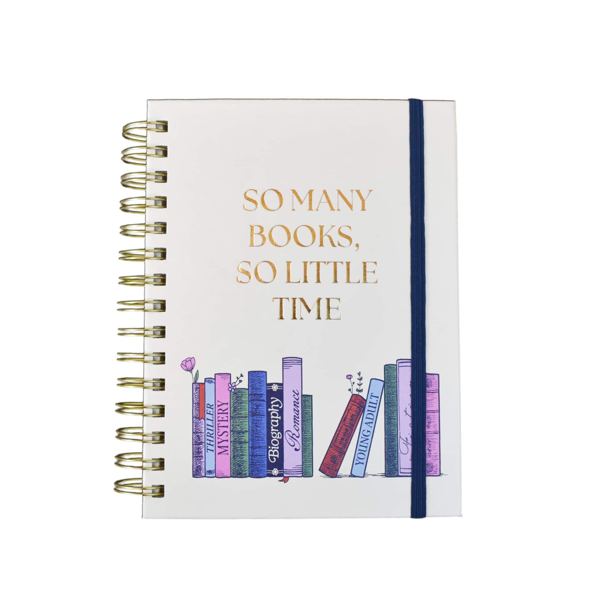 9" x 10.5" So Many Books, So Little Time Spiral Notebook by Ashland®